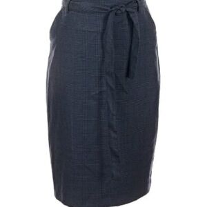 Banana Republic Dark Blue Pencil Skirt